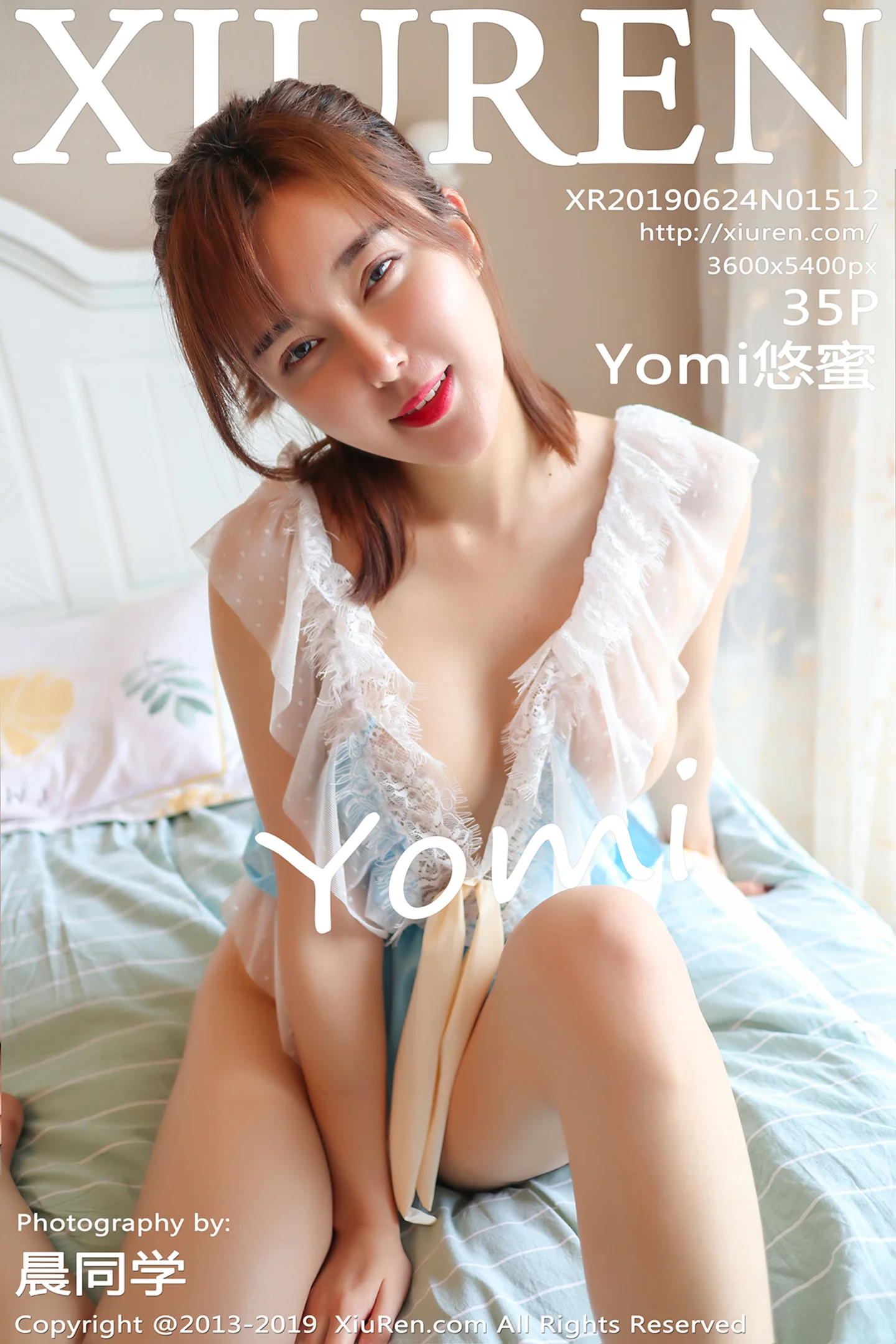[XiuRen秀人网]No.1512_嫩模Yomi悠蜜私房真空蕾丝内衣半脱露傲人豪乳喷血诱惑写真35P-秀人网 - XiuRen.Pro
